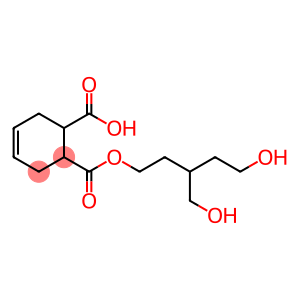 5-hydroxy-3-(hydroxymethyl)pentyl hydrogen cyclohex-4-ene-1,2-dicarboxylate