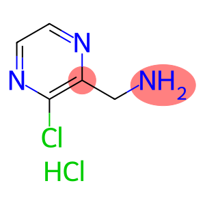 2-(氨甲基)-3-氯吡嗪盐酸盐