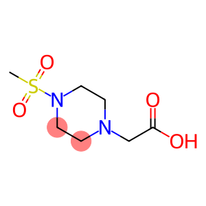 (4-Methanesulfonyl-piperazin-1-yl)-acetic acid