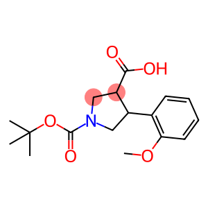 4-(2'-METHOXY)PHENYL-3-CARBOXY-1-BOC-PYRROLIDINE