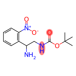tert-butyl N-[2-amino-2-(2-nitrophenyl)ethyl]carbamate