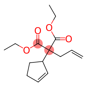 2-(2-Cyclopenten-1-yl)-2-(2-propenyl)propanedioic acid diethyl ester
