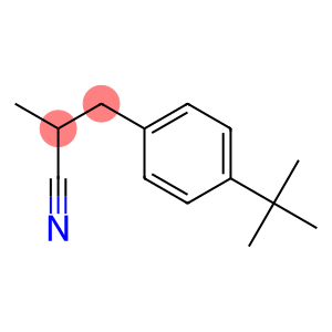 3-(p-tert-butylphenyl)-2-methylpropiononitrile
