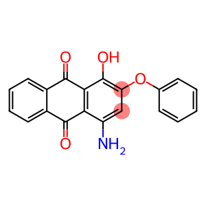 4-Amino-1-hydroxy-2-phenoxy-9,10-anthracenedione