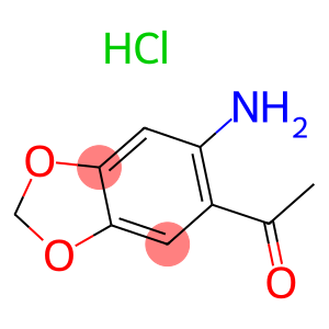 1-(6-aMinobenzo[d][1,3]dioxol-5-yl)ethanone hydrochloride