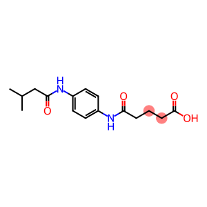 Pentanoic acid, 5-[[4-[(3-methyl-1-oxobutyl)amino]phenyl]amino]-5-oxo-