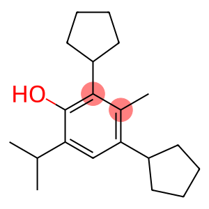 2,4-dicyclopentyl-6-isopropyl-m-cresol