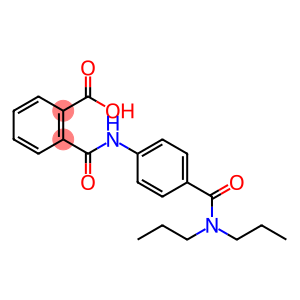 Benzoic acid, 2-[[[4-[(dipropylamino)carbonyl]phenyl]amino]carbonyl]-