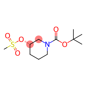 (S)-3-((甲基磺酰基)氧基)哌啶-1-羧酸叔丁酯