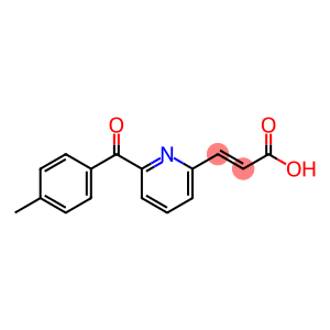 (E)-3-[6-(p-toluoyl)-2-pyridyl]acrylic acid