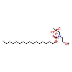 bis(2-hydroxyethyl)-octadecanoylazanium