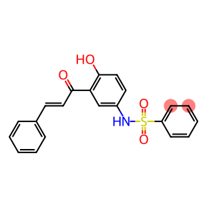 N-[4-hydroxy-3-(1-oxo-3-phenylallyl)phenyl]benzenesulphonamide