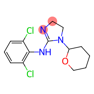 N-(2,6-dichlorophenyl)-4,5-dihydro-1-(tetrahydro-2H-pyran-2-yl)-1H-imidazol-2-amine