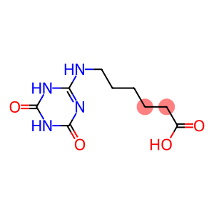 6-[(1,4,5,6-tetrahydro-4,6-dioxo-1,3,5-triazin-2-yl)amino]hexanoic acid