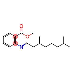 methyl 2-[(3,7-dimethyloctylidene)amino]benzoate