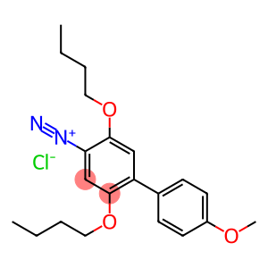 2,5-dibutoxy-4'-methoxy[1,1'-biphenyl]-4-diazonium chloride
