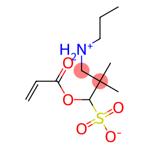 2,2-dimethyl-3-[(1-oxoallyl)oxy]propyl(3-sulphonatopropyl)ammonium