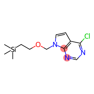 4-Chloro-7-((2-(trimethylsilyl)ethoxy)methyl)-7H-pyrrolo[2,3-d]pyrimidine