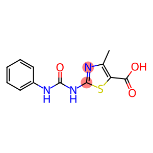 2-[(Anilinocarbonyl)amino]-4-methyl-1,3-thiazole-5-carboxylic acid
