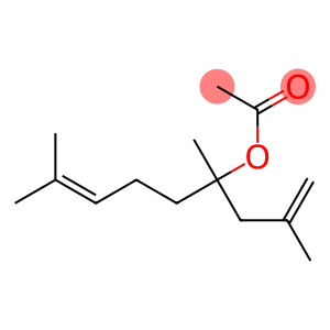 1,5-dimethyl-1-(2-methylallyl)hex-4-enyl acetate