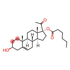 3beta,17-dihydroxypregn-5-en-20-one 17-hexanoate