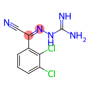 (2E)-2-[Cyano(2,3-dichlorophenyl)methylene]hydrazinecarboximidamideDISCONTINUED. Please see D435717.