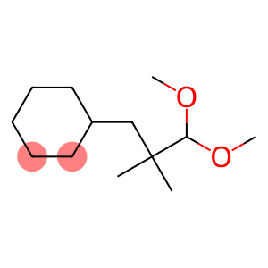 (3,3-dimethoxy-2,2-dimethylpropyl)cyclohexane