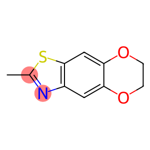 p-Dioxino[2,3-f]benzothiazole, 6,7-dihydro-2-methyl- (7CI)
