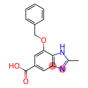 4-(苄氧基)-2-甲基-1H-苯并[d]咪唑-6-羧酸