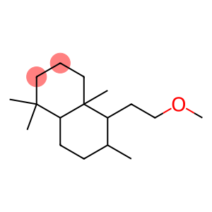 decahydro-5-(2-methoxyethyl)-1,1,4a,6-tetramethylnaphthalene