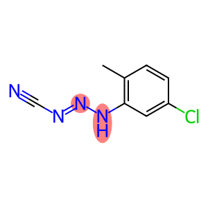 3-(5-Chloro-2-methylphenyl)triazene-1-carbonitrile