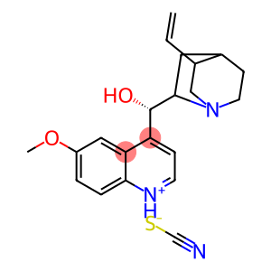 (9S)-9-hydroxy-6'-methoxycinchonanium thiocyanate