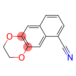 Naphtho[2,3-b]-1,4-dioxin-6-carbonitrile,  2,3-dihydro-