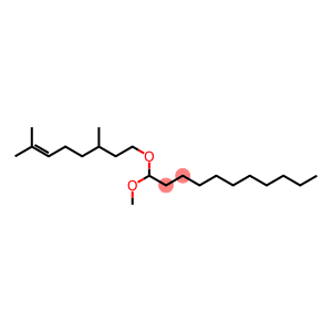 1-[(3,7-dimethyloct-6-enyl)oxy]-1-methoxyundecane