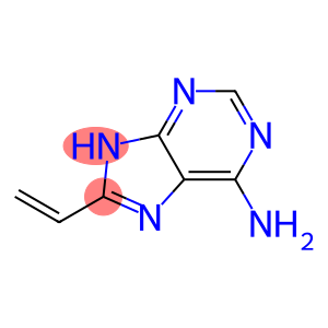 9H-Purin-6-amine,  8-ethenyl-