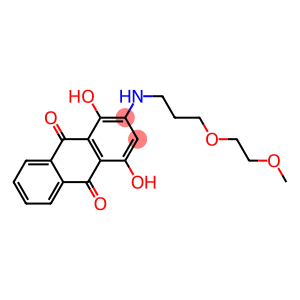 1,4-dihydroxy-2-[3-(2-methoxyethoxy)propylamino]anthracene-9,10-dione
