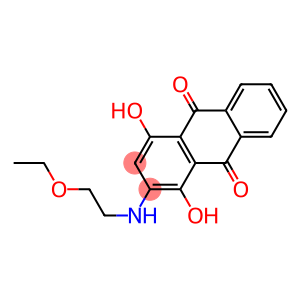 2-[(2-ethoxyethyl)amino]-1,4-dihydroxyanthraquinone