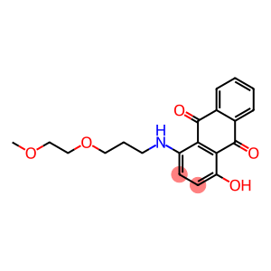 1-hydroxy-4-[[3-(2-methoxyethoxy)propyl]amino]anthraquinone