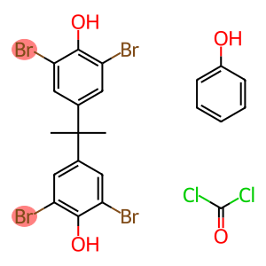 Carbonic dichloride, polymer with 4,4-(1-methylethylidene)bis2,6-dibromophenol and phenol