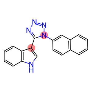 3-[1-(2-naphthyl)-1H-tetraazol-5-yl]-1H-indole