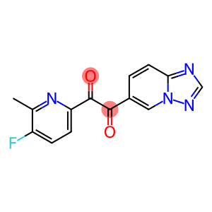 1,2-Ethanedione, 1-(5-fluoro-6-Methyl-2-pyridinyl)-2-[1,2,4]triazolo[1,5-a]pyridin-6-yl-