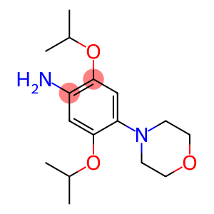 4-morpholin-4-yl-2,5-di(propan-2-yloxy)aniline