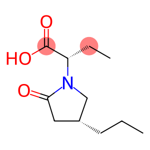 (S)-2-((R)-2-oxo-4-propylpyrrolidin-1-yl)butanoic acid
