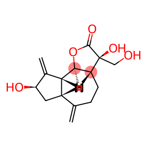 (3R)-3aβ,4,5,6,6aβ,7,8,9,9aβ,9bα-Decahydro-3β,8β-dihydroxy-3-(hydroxymethyl)-6,9-bis(methylene)azuleno[4,5-b]furan-2(3H)-one