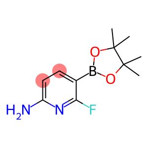 2-Amino-6-fluoro pyridine-5-boronic acid picol ester