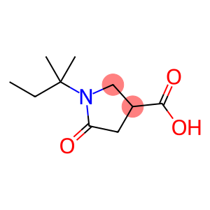 1-(1,1-dimethylpropyl)-5-oxopyrrolidine-3-carboxylic acid
