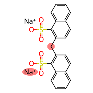 2-[(1-sulfonatonaphthalen-2-yl)methyl]naphthalene-1-sulfonate