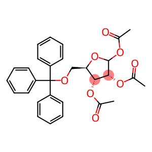 tri-O-acetyl-5-O-trityl-D-ribofuranose