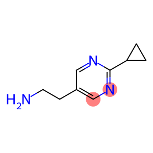 2-(2-cyclopropylpyrimidin-5-yl)ethan-1-amine