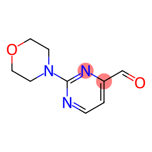 4-Pyrimidinecarboxaldehyde, 2-(4-morpholinyl)-